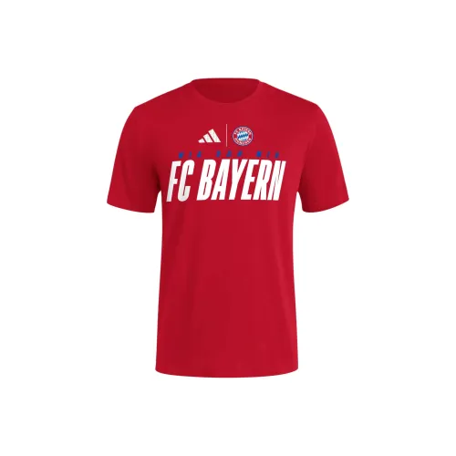 Adidas FC Bayern Graphic T-Shirt Мужская Красная