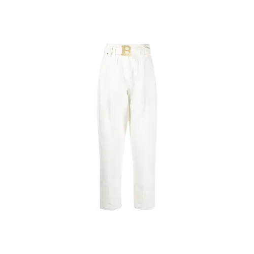 BALMAIN Белые Женские Джинсы