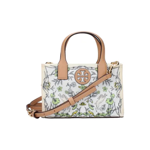 TORY BURCH Canvas Сумка через плечо Сумка Обычная Женская Бежевая
