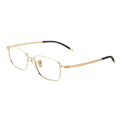 SEIKO Титановый сплав с 18K толстое золото электролитное покрытие квадратные оправы для очков мужской золотой