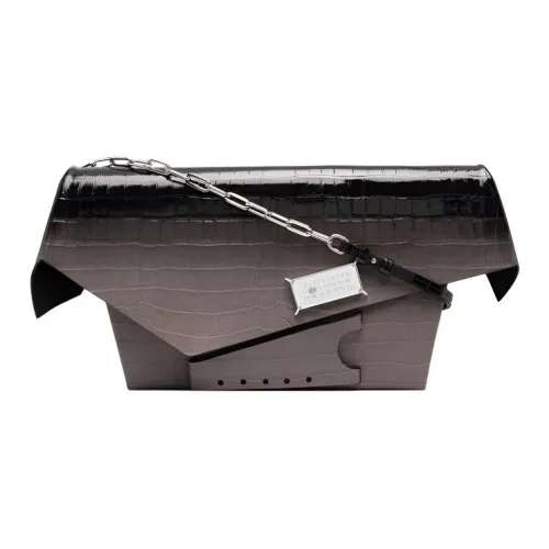 Maison Margiela Сумка через плечо из коровьей кожи женская черная