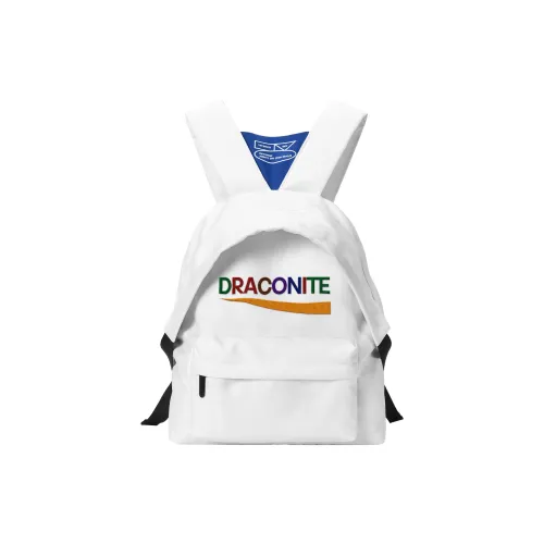 DRACONITE Полиэстер Рюкзак Унисекс Белый