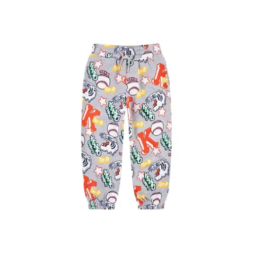 KENZO Повседневные штаны FW23 Светло-серый Детский