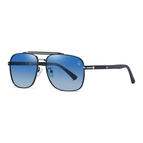 Maserati Metal Aviator Sunglasses Men's