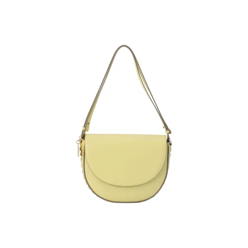 Stella McCartney Frayme Кожа Сумка Сумка через плечо Женская Желтая