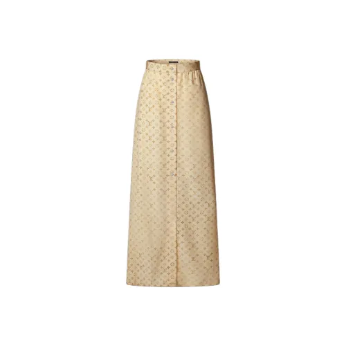 LOUIS VUITTON Повседневная длинная юбка женская