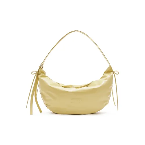 MUVA Полиэстер Пельмени Сумка Плечо Сумка Большая Женская Кремовый Сумеречный Черный