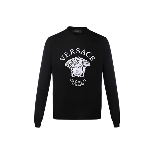 VERSACE SS21 Трикотаж Мужской Черный