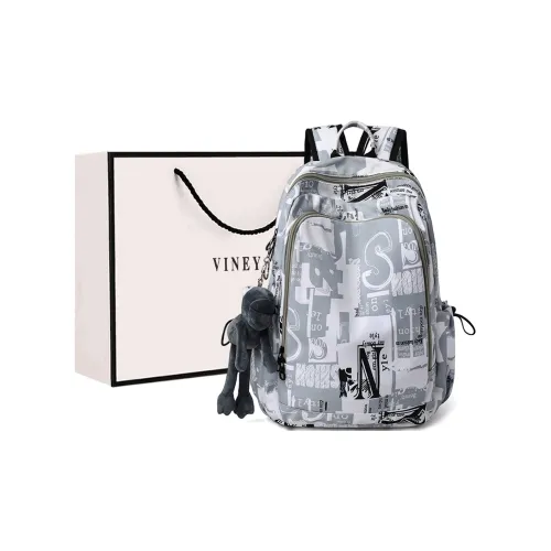 VINEY Ткань Рюкзак Унисекс Серый