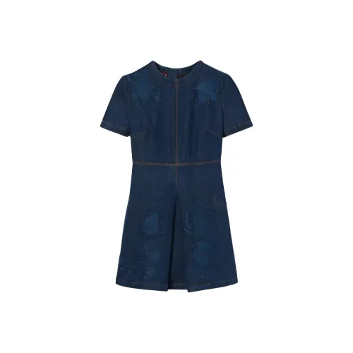 GUCCI Fw25 Короткий рукав Платье Женское