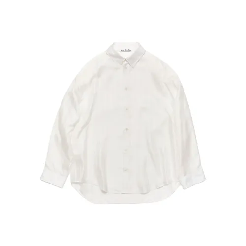 Acne Studios Рубашка Унисекс Белый