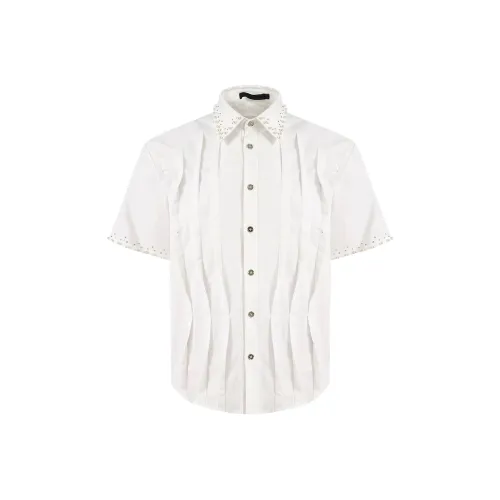 UNDERTIDES Белая унисекс рубашка