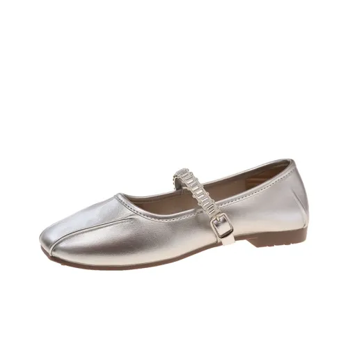 CPXO Плоская подошва Туфли Мэри Джейн Женские Коробка