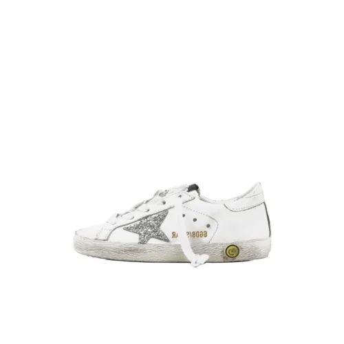 Golden Goose Супер Звезда Детские Скейтбординги Низкий Топ Белый Kids