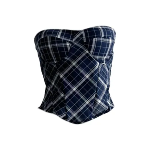 SDN by41 Синяя клетка Женские майки