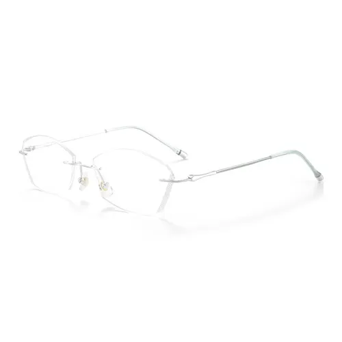 PSACSS Чистый титан Прямоугольные Функциональные очки Унисекс