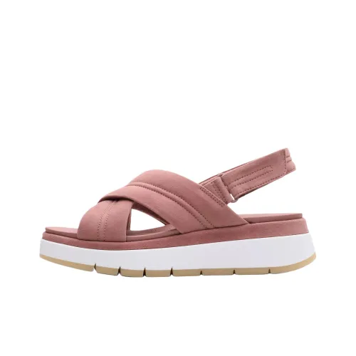 Clarks Tuscan Cross One Strap Sandals Women's Light Purple