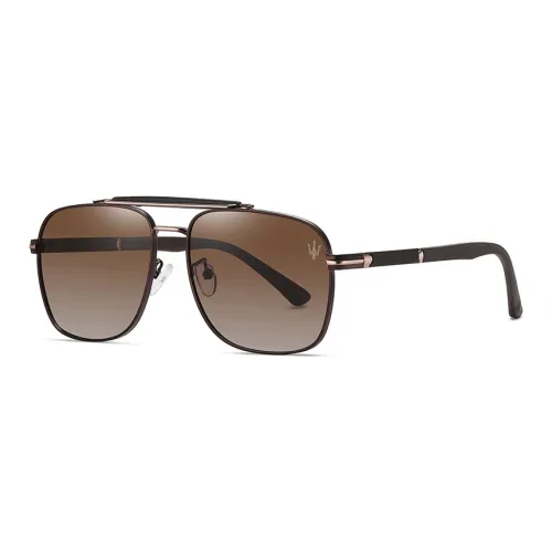 Maserati Metal Aviator Sunglasses Men's