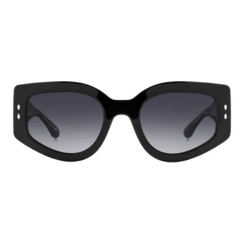 ISABEL MARANT Ацетат Нерегулярная форма Солнцезащитные очки Женские Черный