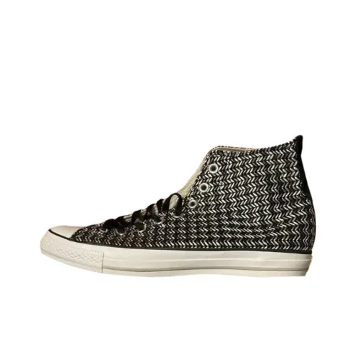 Converse Chuck Taylor All Star Износостойкие высокие кеды Мужские Черно-белые