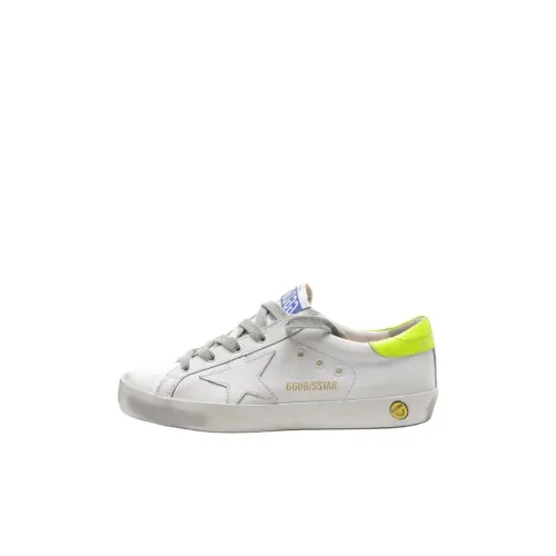 Golden Goose Супер Звезда Детские Скейтбординги Низкий Топ Белый Kids