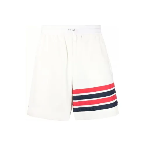 THOM BROWNE Белые Мужские Повседневные Шорты