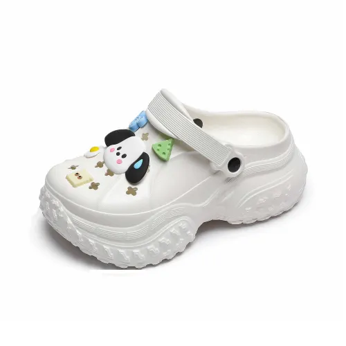 Подростки Деревянные дома Oтскок Устойчивый к истиранию Дышащий Противоскользящий Анти-КИК Детские Сабо