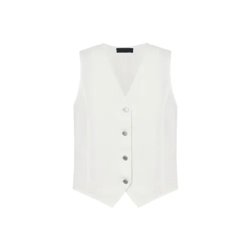 MO&CO Деним Белый Женские Жилеты