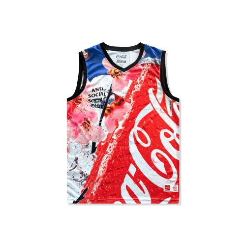 ANTI SOCIAL SOCIAL CLUB COCA COLA COCA COLA Многоцветный Унисекс Теннисные топы
