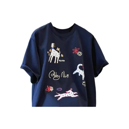 GOSO Темно-синие Женские Футболки