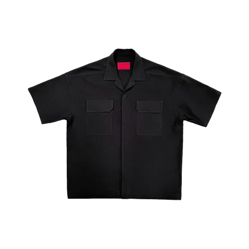 EODUP Короткий рукав рубашка унисекс