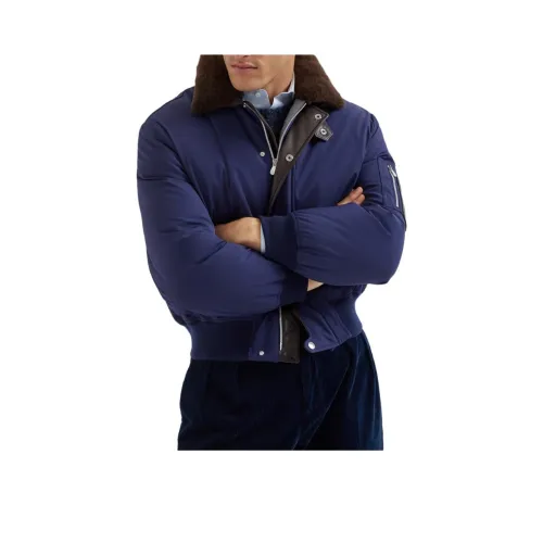 BRUNELLO CUCINELLI Куртки и Пальто Мужской Индиго