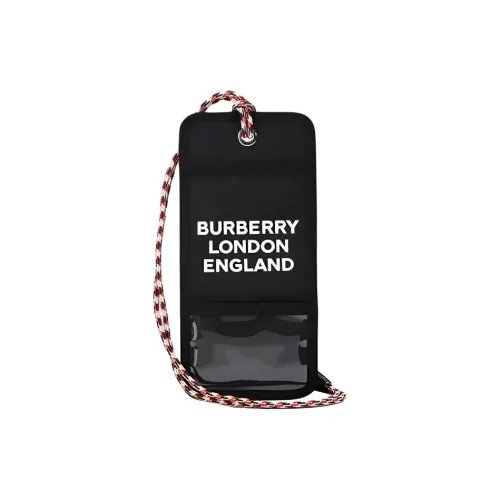 Burberry Кожа Кошелек для карт Мужской Черный