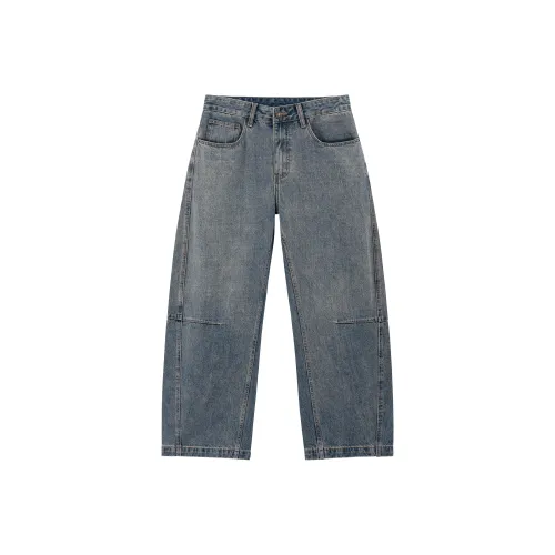 RO11ROCKET Синие Унисекс Джинсы