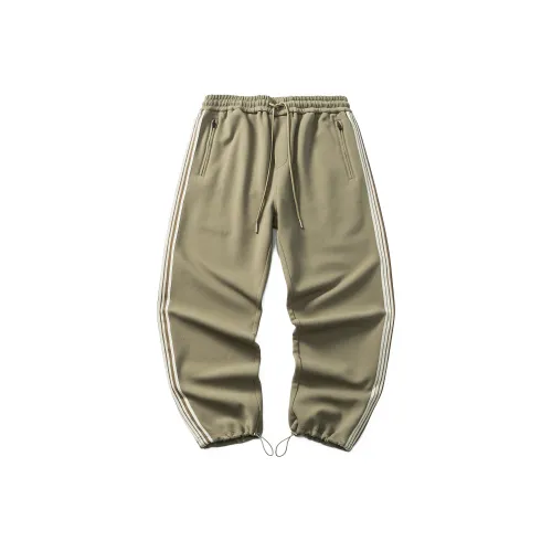 HYLHYL Темный хаки Унисекс Повседневные брюки