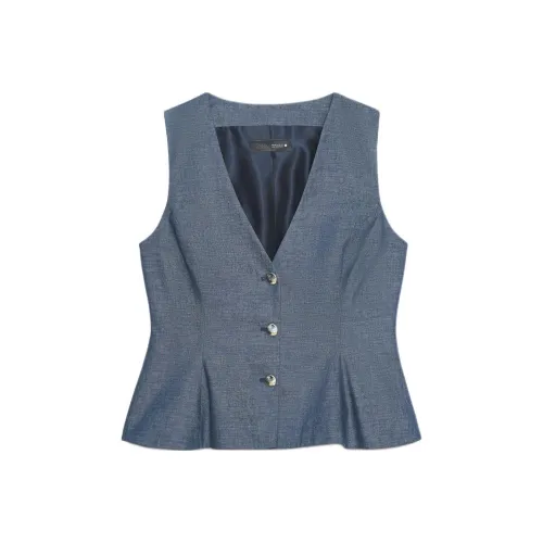 ZARA Свет Индиго Женские Майки