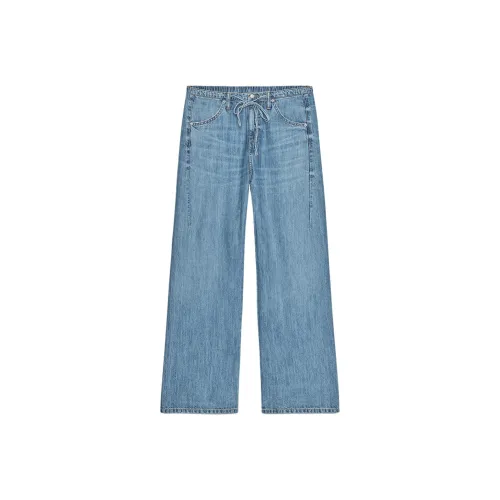 ZARA Trf Синие Женские Джинсы