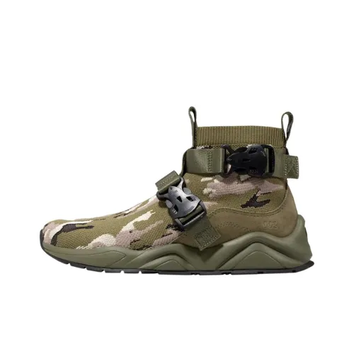 Champion High Top Повседневная обувь Мужская Зеленая