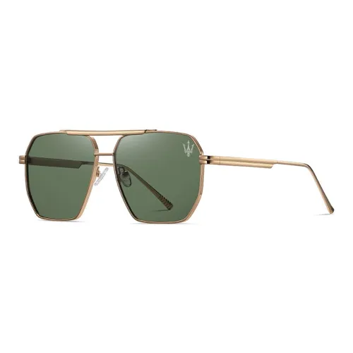 Maserati Metal Aviator Sunglasses Men's