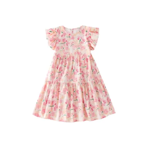 Youyou 1 point 6135 Розовый Детские Платья