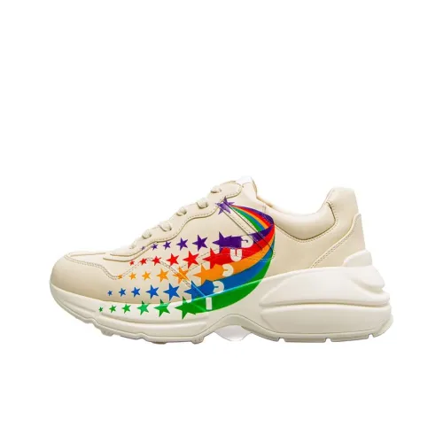 GUCCI Rhyton Sport массивные кроссовки Мужской Экрю