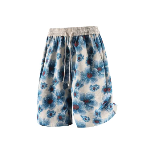 FA2LO Синие Унисекс Повседневные шорты