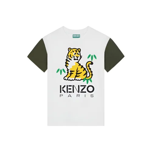 KENZO Белая Детская Рубашка