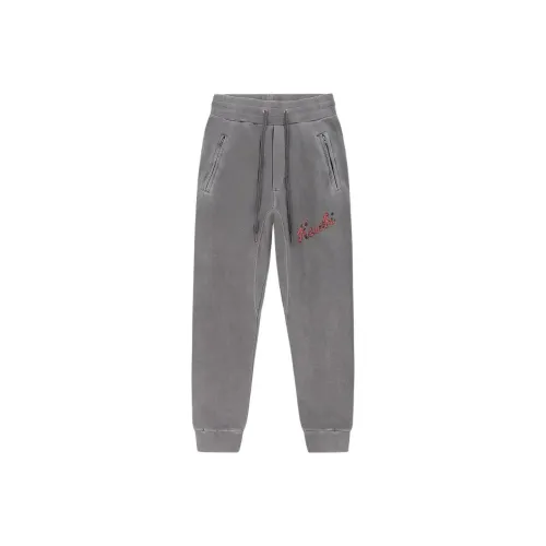 Ksubi Вязаные спортивные брюки мужские угольно-серого цвета