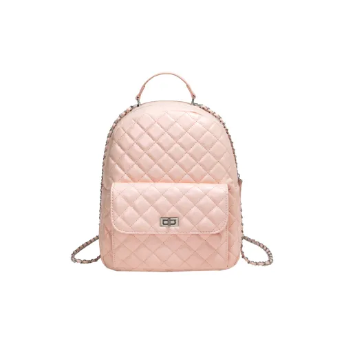 HCXK ПУ (полиуретан) Рюкзак Стандартный Женский Жемчужный Белый Розовый Серебристый Черный