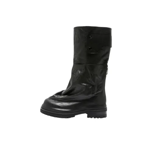 424 Knee High Boots Black Men's