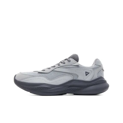 PEAK Cloud Journey Амортизация Устойчивость к истиранию и прочные свойства Низкий топ Casual Мужской Белый Серый