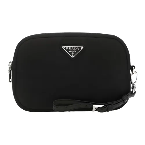 PRADA Нейлон Косметичка Туалетная сумка Женская Черная