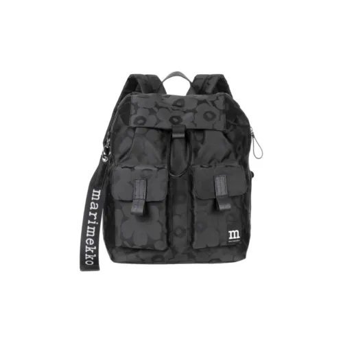 MARIMEKKO Полиэстер Рюкзак Большой Унисекс Черный