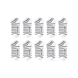 [10 пар] Белый